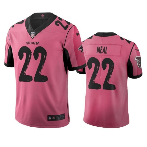 Atlanta Falcons #22 Keanu Neal Pink City Edition Jersey - Zenithce
