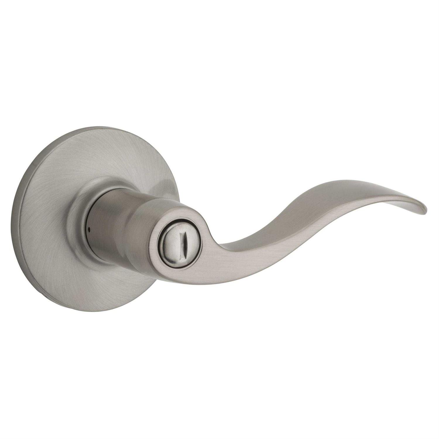 Kwikset SL1000DALSQT Safelock Daylon Passage Door Lever Set with Square Rose - Zenithce