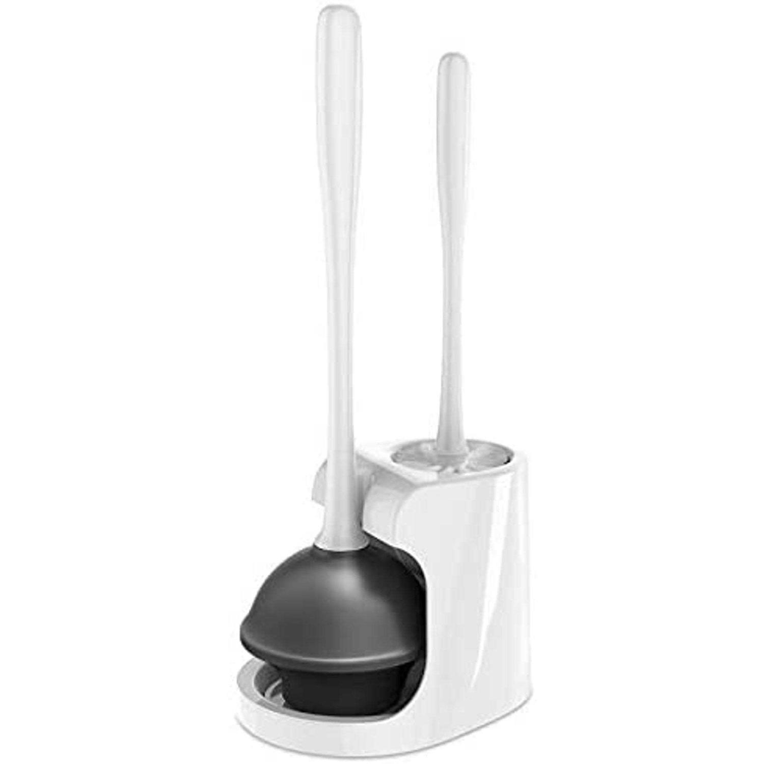 MR.SIGA Toilet Plunger and Bowl Brush Combo for Bathroom Cleaning - Zenithce