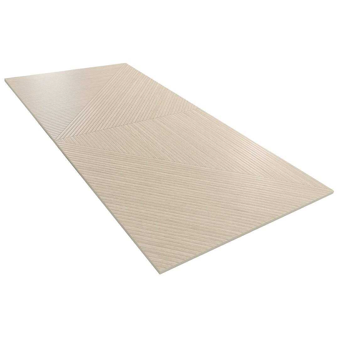 Ivy Hill Tile Luxury Ribbed 23.62 in. x 47.24 in. Matte Porcelain Wall Tile - Zenithce