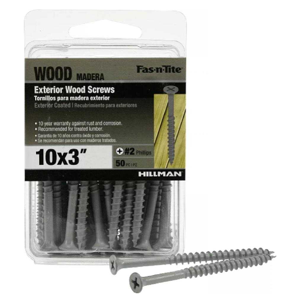 Hillman Wood To Wood Deck Screws - Zenithce