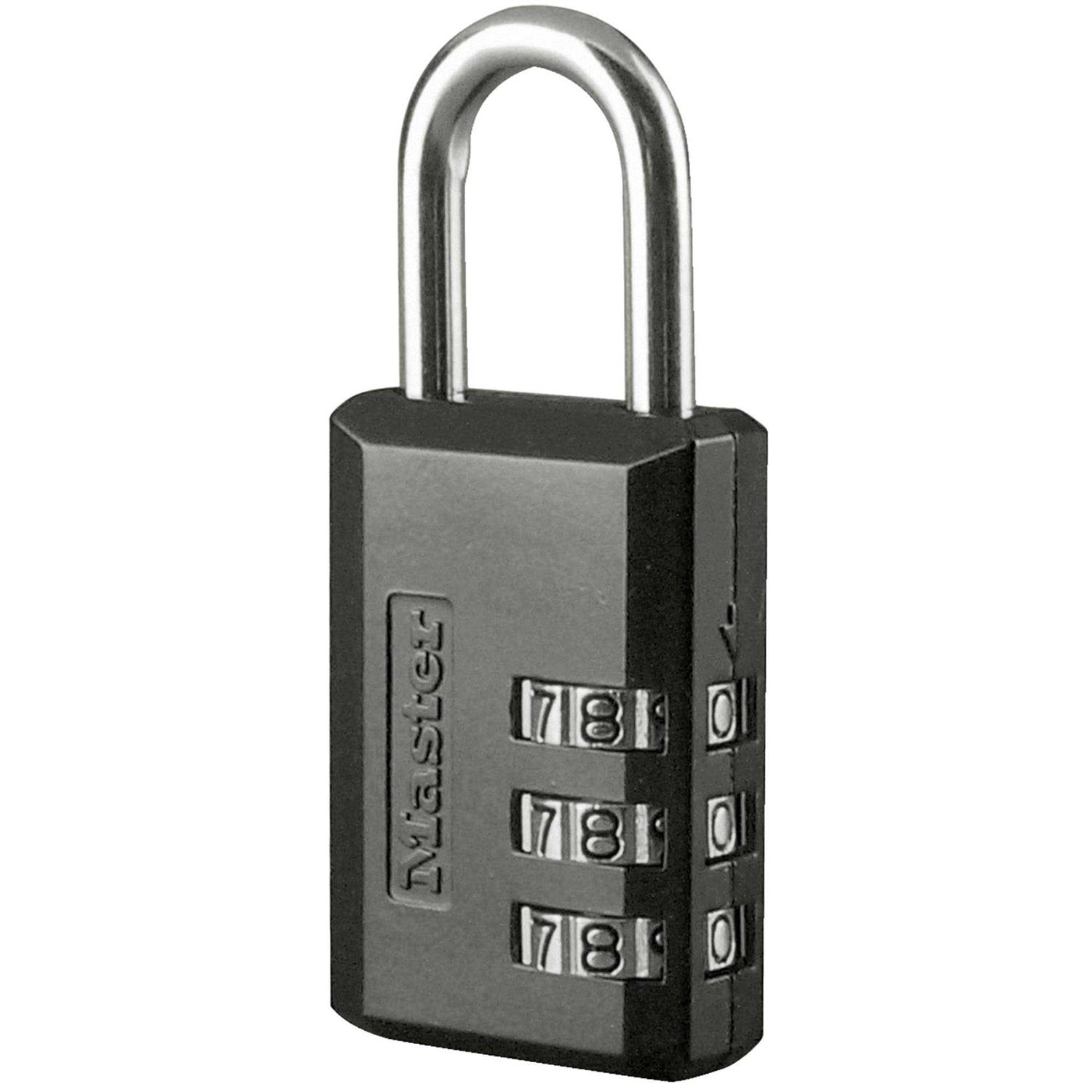 Master Lock Combination Barrel & Cable Padlock, 4′ x 8 mm - Zenithce