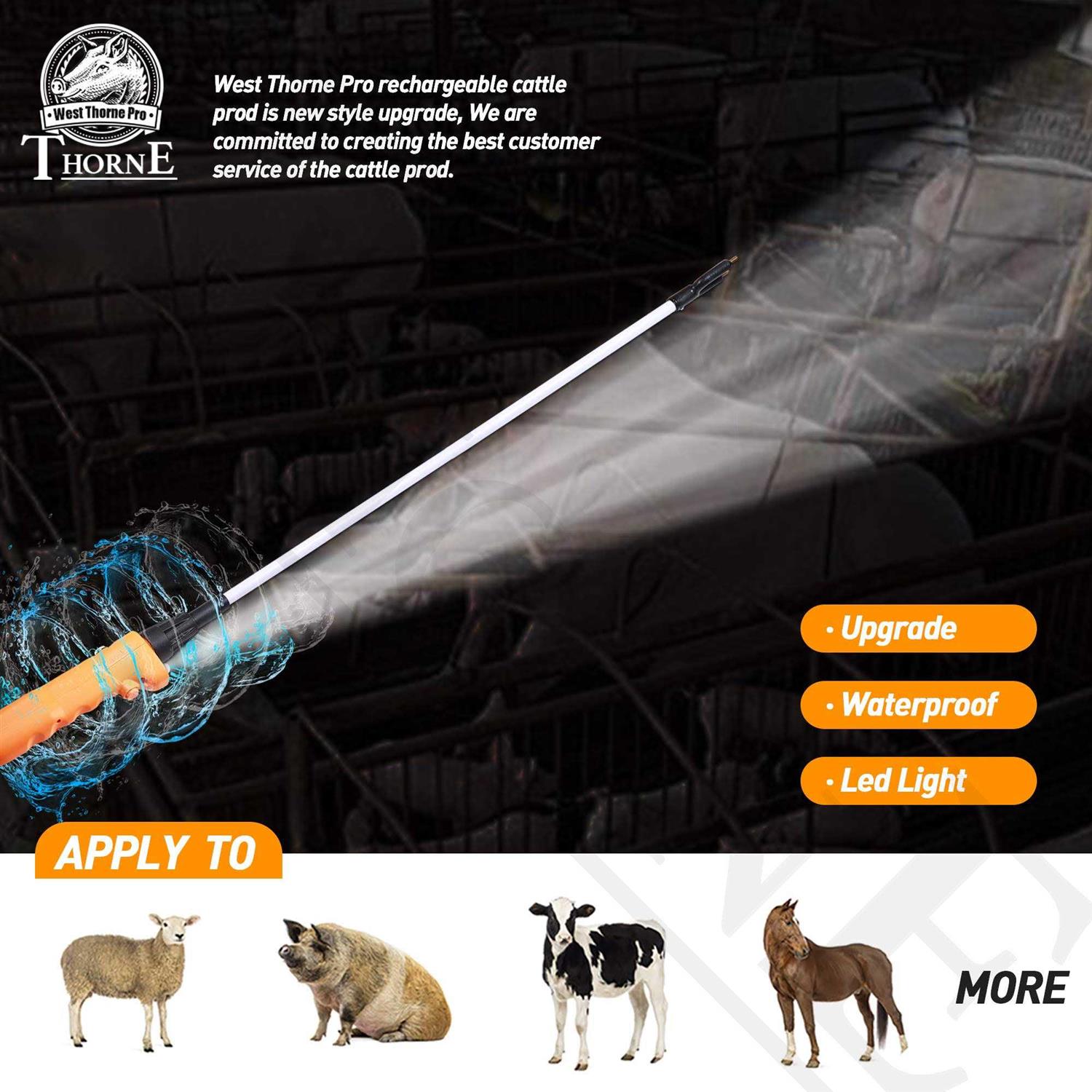 West Thorne Pro Livestock Prod Replacement Shaft fit for West Thorne Pro Cattle Prod - Zenithce