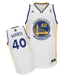 Golden State Warriors #40 Harrison Barnes White Swingman Jersey - Zenithce