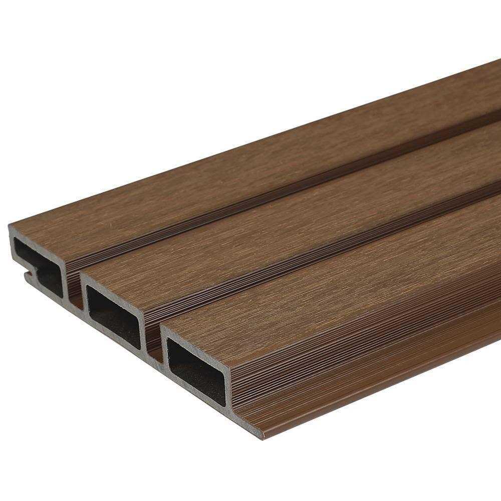 NewTechWood European Siding System 4.8 in. x 96 Composite Board Siding - Zenithce