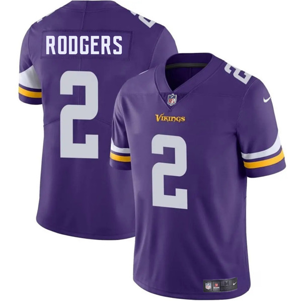 Minnesota Vikings #2 Isaiah Rodgers Purple 2025 Vapor Limited Stitched Jersey - Zenithce