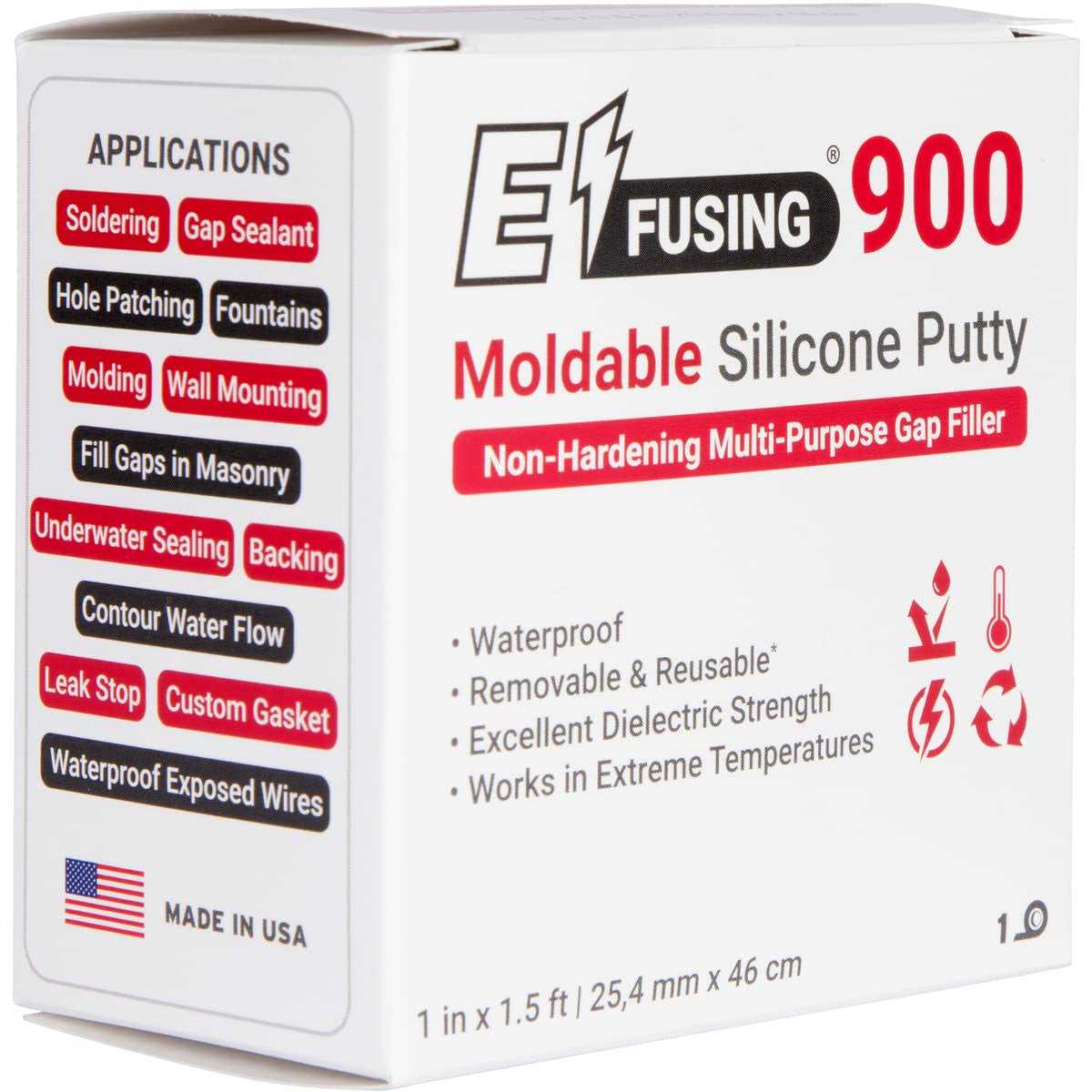 E/FUSING 900 Moldable Silicone Putty - Zenithce