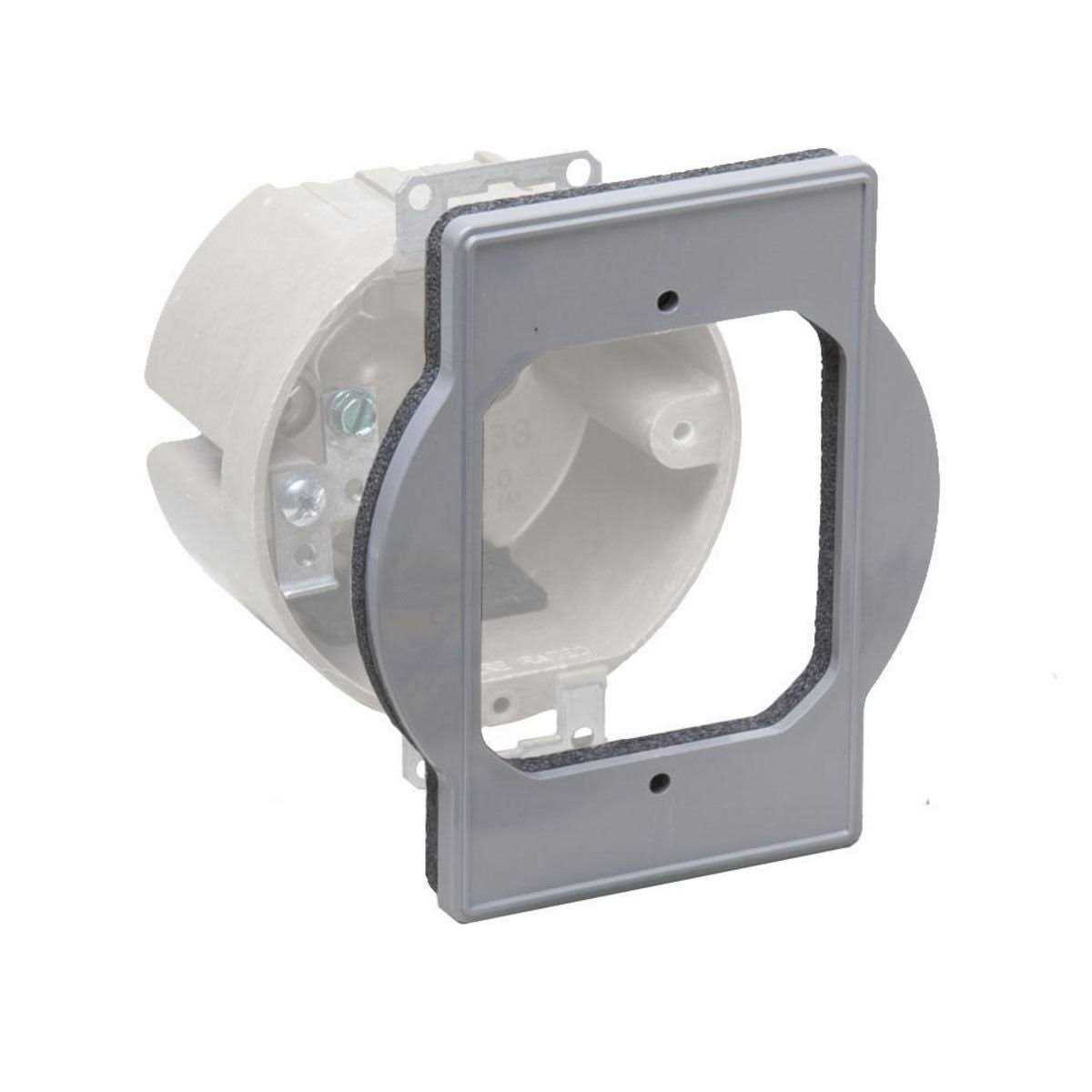 Taymac PRB57550GY Weatherproof Round Outlet Box - Zenithce