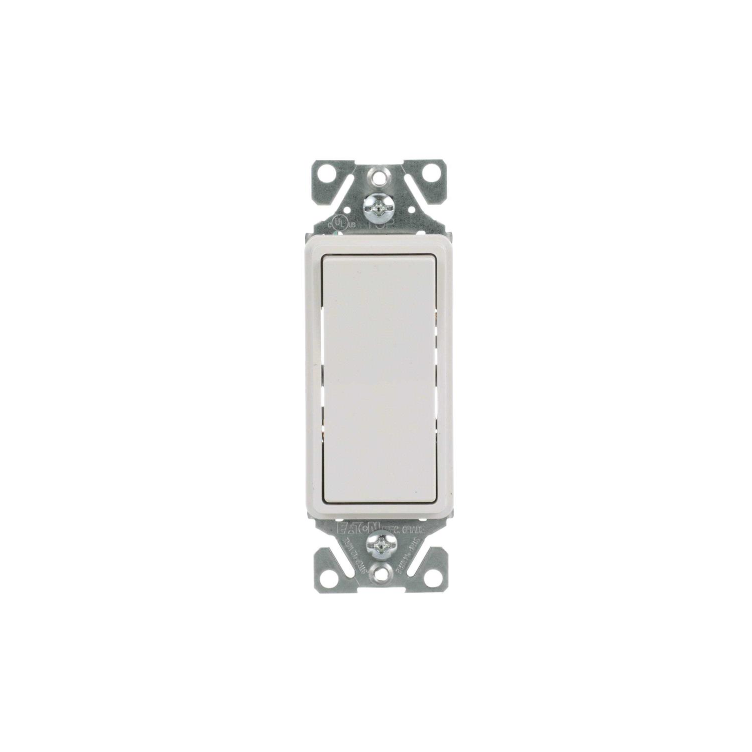 Eaton 15-Amp 125-volt Tamper Resistant Residential Decorator Outlet TR1107 - Zenithce