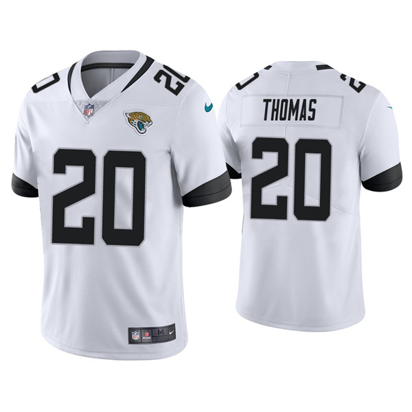 Jacksonville Jaguars #20 Daniel Thomas White Vapor Untouchable Limited Stitched Jersey - Zenithce