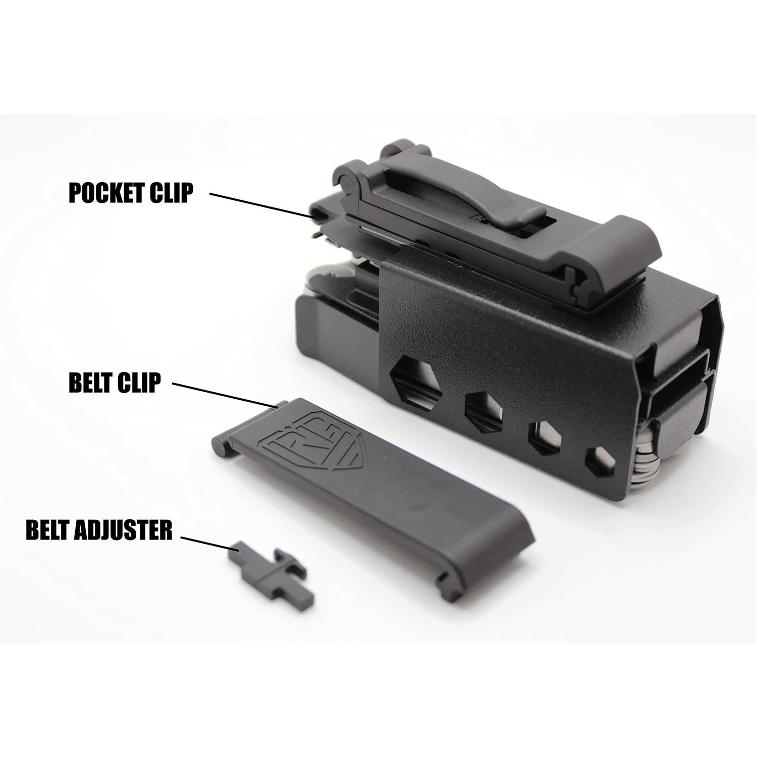 RAE GEAR BIT KIT + RATCHETING EXTENDER with UNIVERSAL BELT SIZE & ROTATABLE BELT CLIP - Zenithce