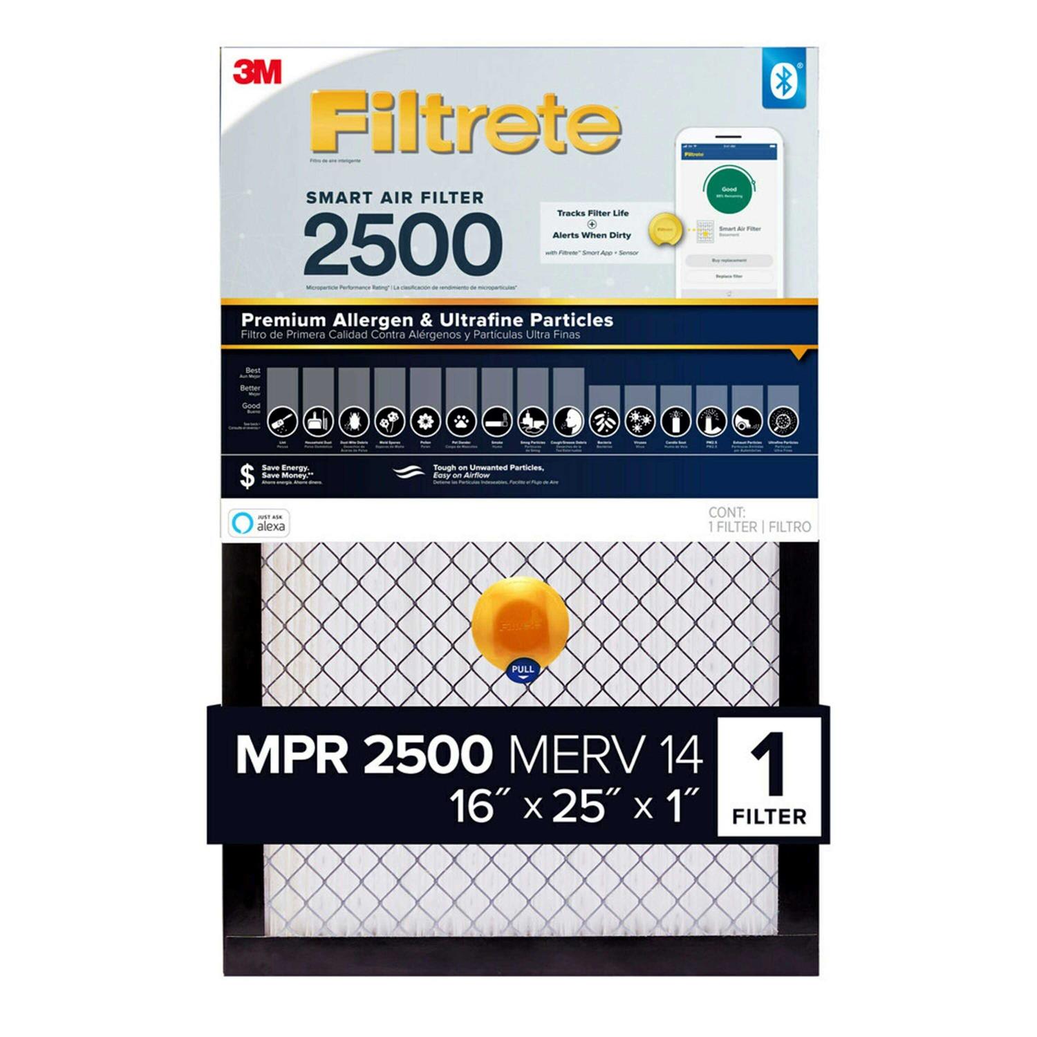 Filtrete 16-in W x 20-in L x 1-in 5 MERV Basic Pleated Air Filter FBL - Zenithce