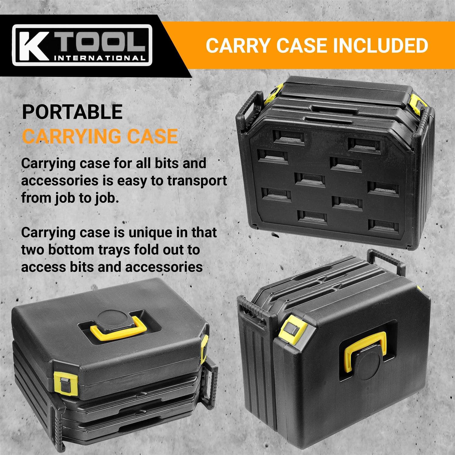 K Tool International 3/8in. Drive Swivel Deep 6 Point Impact Socket 11mm KTI37411 - Zenithce