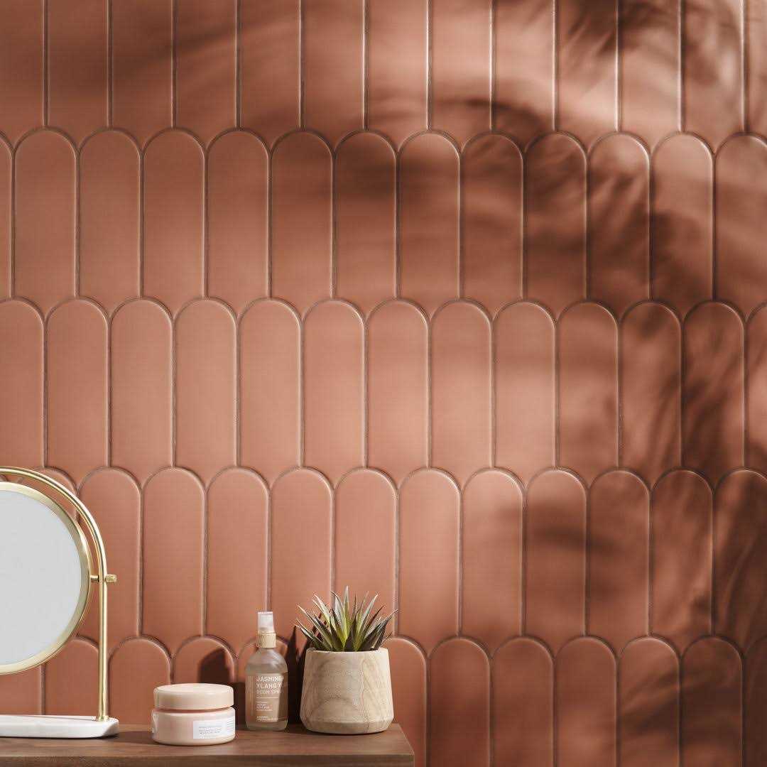 Ivy Hill Tile Aerial 2.83 in. x 7.67 Ceramic Wall Tile - Zenithce
