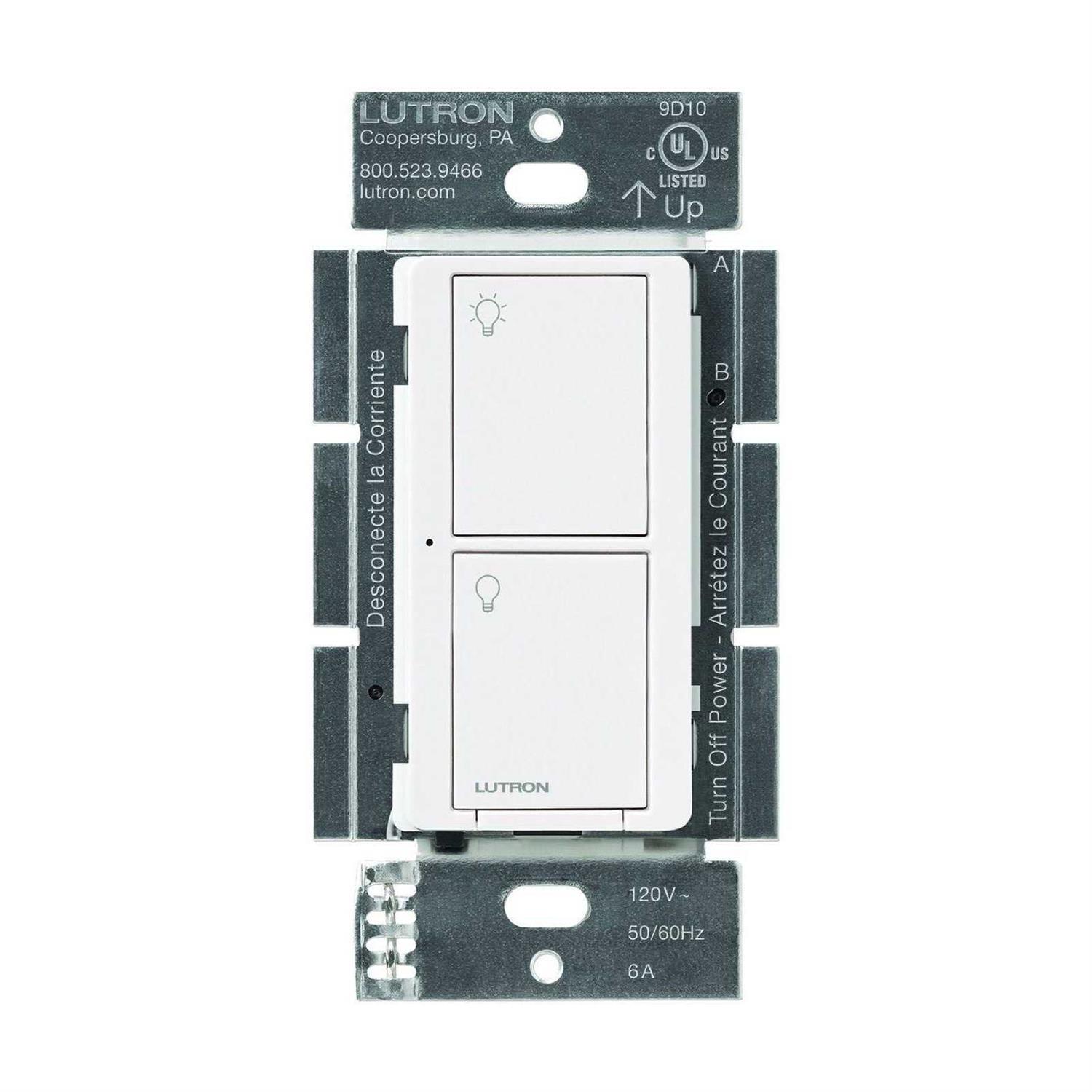 Lutron Caseta Wireless In-Wall Dimmer PD-6WCL-BL - Zenithce