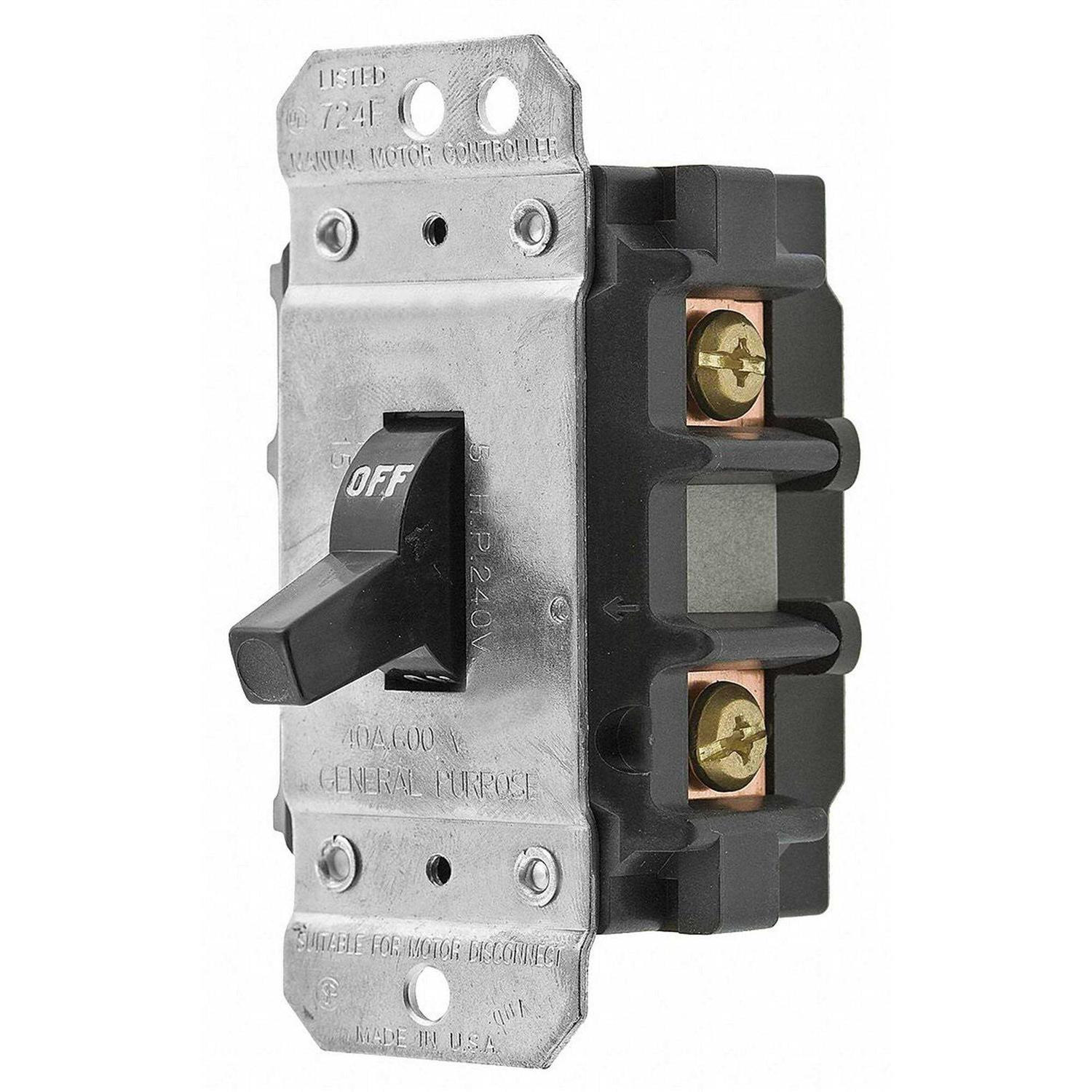 Hubbell Wiring Device-Kellems Manual Motor Switch HBL7810D - Zenithce