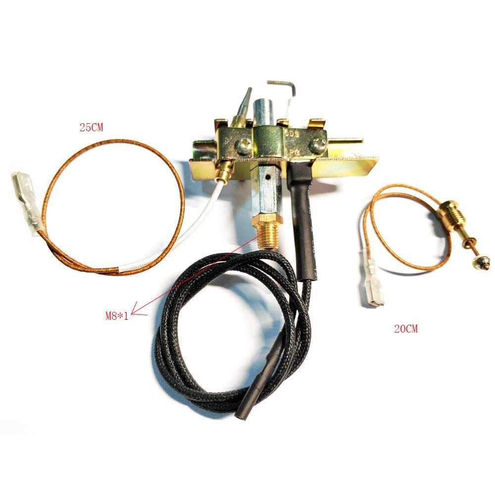 Meter Star 750 Temperature Resistance Millivolt Replacement Thermopile Generators Used On Gas Fireplace/water Heater/Gas Fryer Cluster Thermocouple Fo - Zenithce
