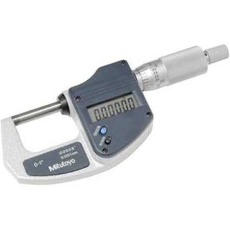 Mitutoyo 293-340-30 Digimatic 0-1/25.4mm Fast Measure Ip65 Digital Micrometer Ratchet Stop Thimble - Zenithce