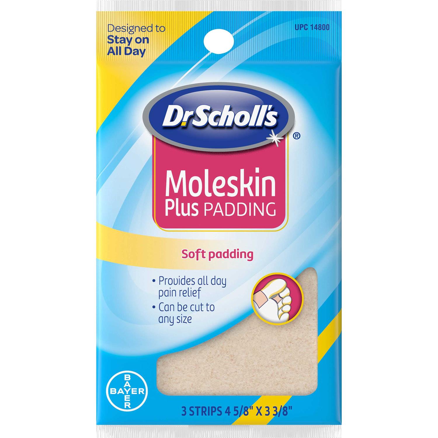 Dr Scholl’s Moleskin Plus Padding - Zenithce