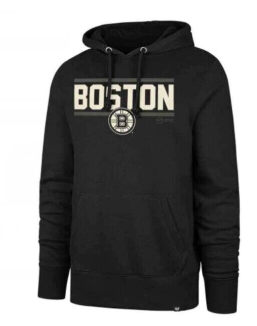 Boston Bruins Black Pullover Hoodie - Zenithce