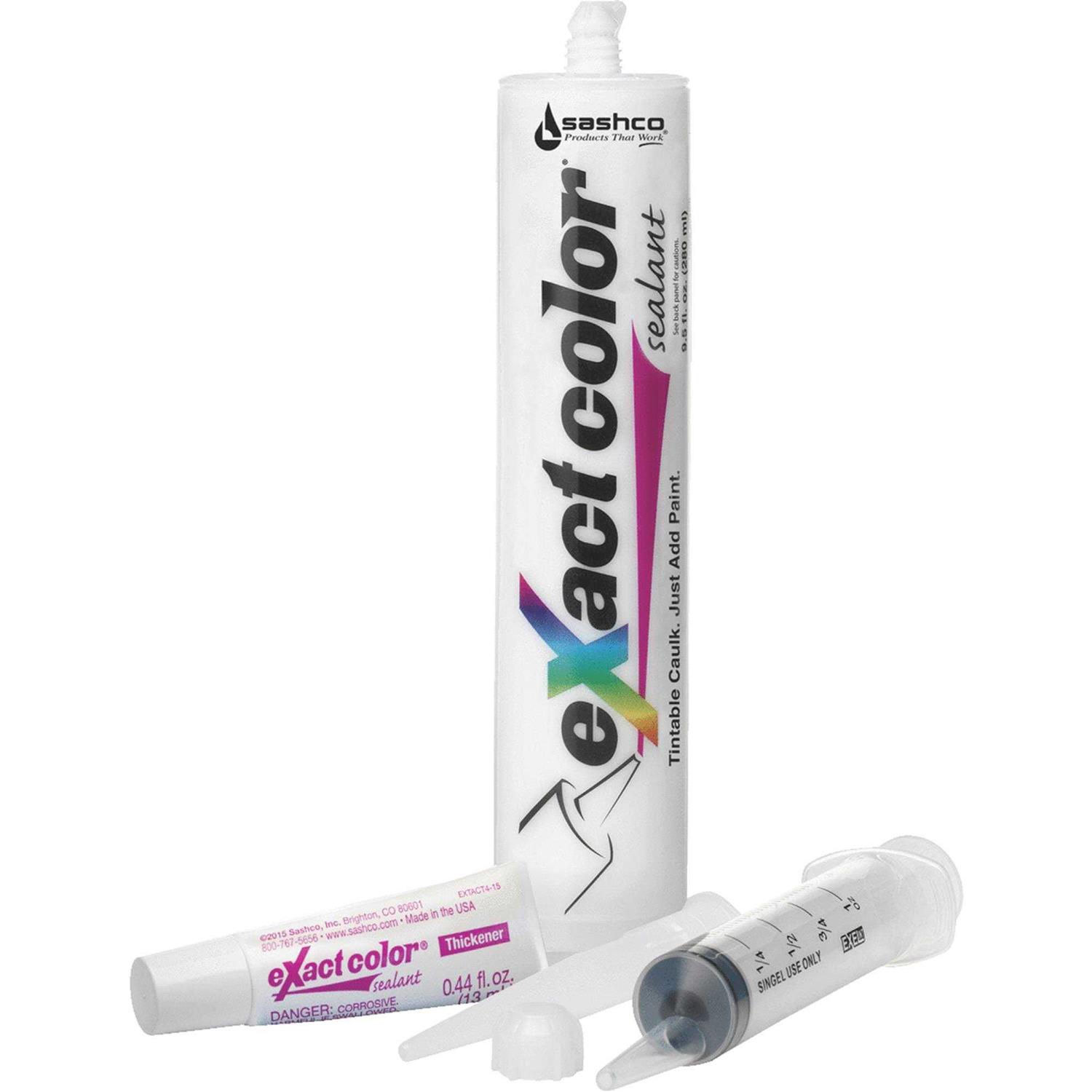 Sashco 13030 10.5oz White Lexel Caulk - Zenithce