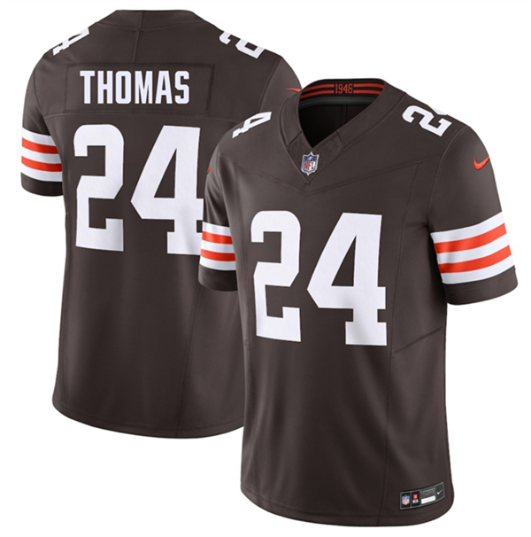 Cleveland Browns #24 Daniel Thomas Brown 2026 F.U.S.E. Vapor Limited Stitched Jersey - Zenithce