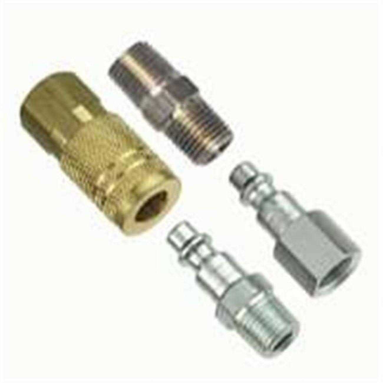 Tru-Flate 1/4 Coupler & Plug Set 13-201 - Zenithce