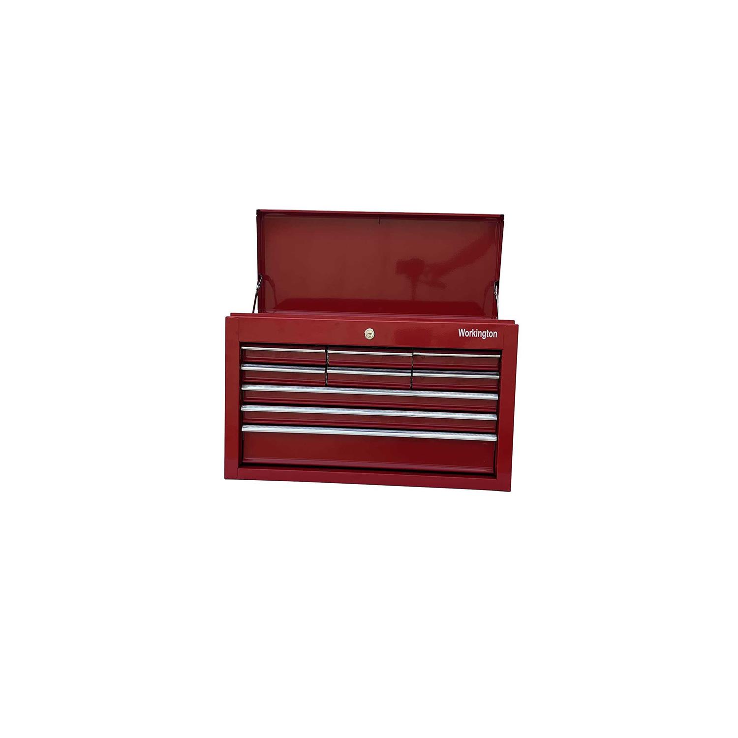 Workington Portable Metal Tool Chest with 6 Drawers 24 6-Drawer Tool Chest Cabinet with Ball Bearing Drawer Slides - Zenithce