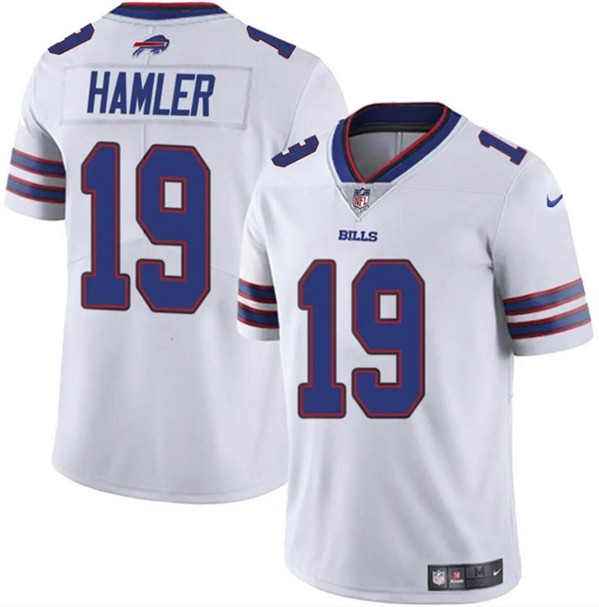 Buffalo Bills #19 KJ Hamler White 2024 Vapor Untouchable Limited Stitched Jersey - Zenithce