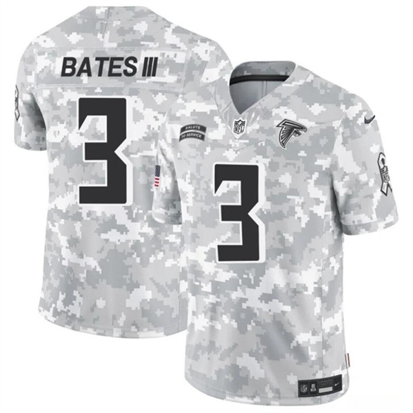 Atlanta Falcons #3 Jessie Bates III 2024 F.U.S.E. Arctic Camo Salute To Service Limited Stitched Jersey - Zenithce
