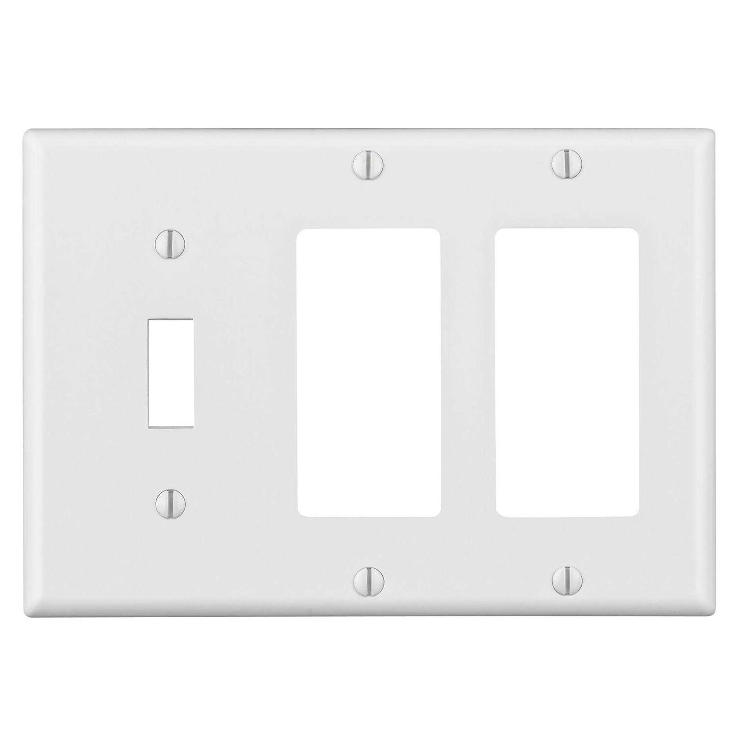 Leviton Combination Switch/Outlet White R62-T5225-0WS - Zenithce