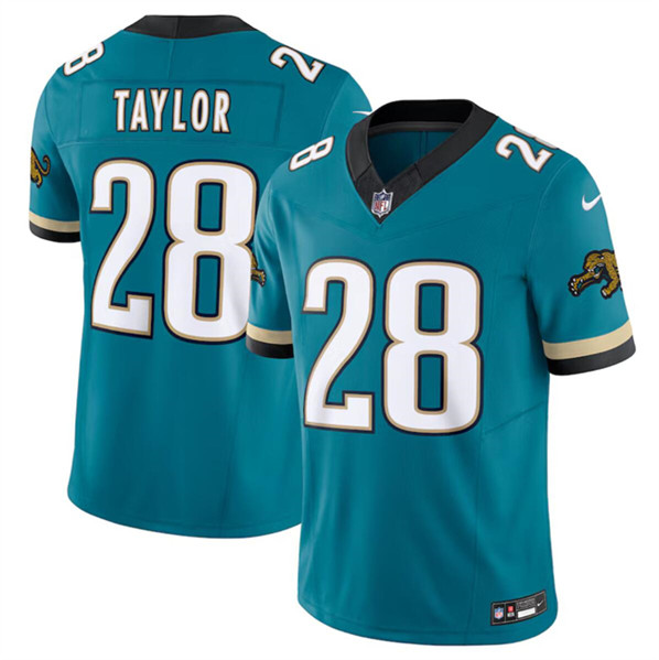 Jacksonville Jaguars #28 Fred Taylor Teal 2024 F.U.S.E. Prowler Throwback Vapor Limited Stitched Jersey - Zenithce