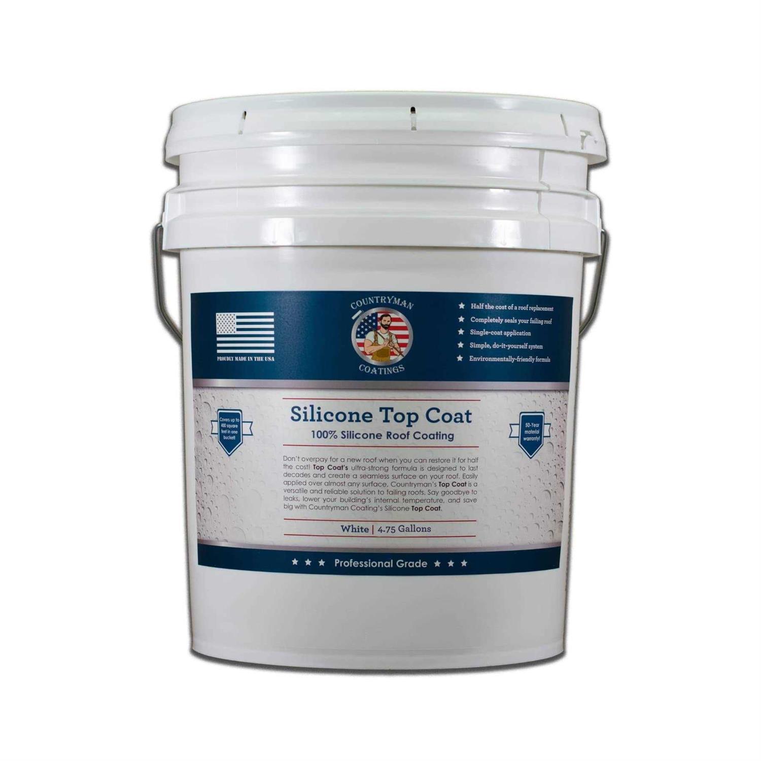 Countryman Coatings 100% Silicone Roof Coating Restore Your Roof in a Day - Zenithce