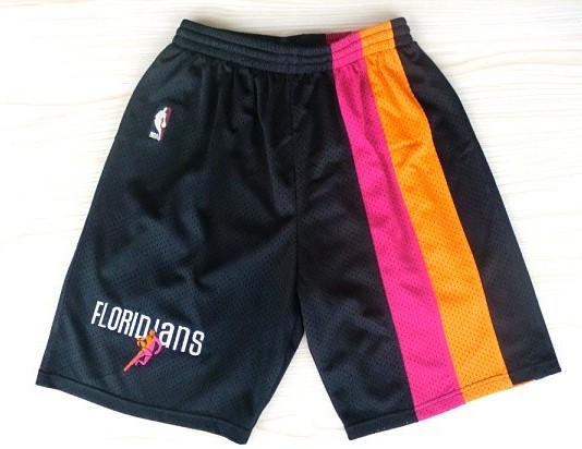 Miami Heat Black Floridians Rainbow Short - Zenithce