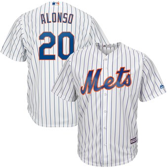 New York Mets #20 Pete Alonso White 2019 Cool Base Stitched Jersey - Zenithce