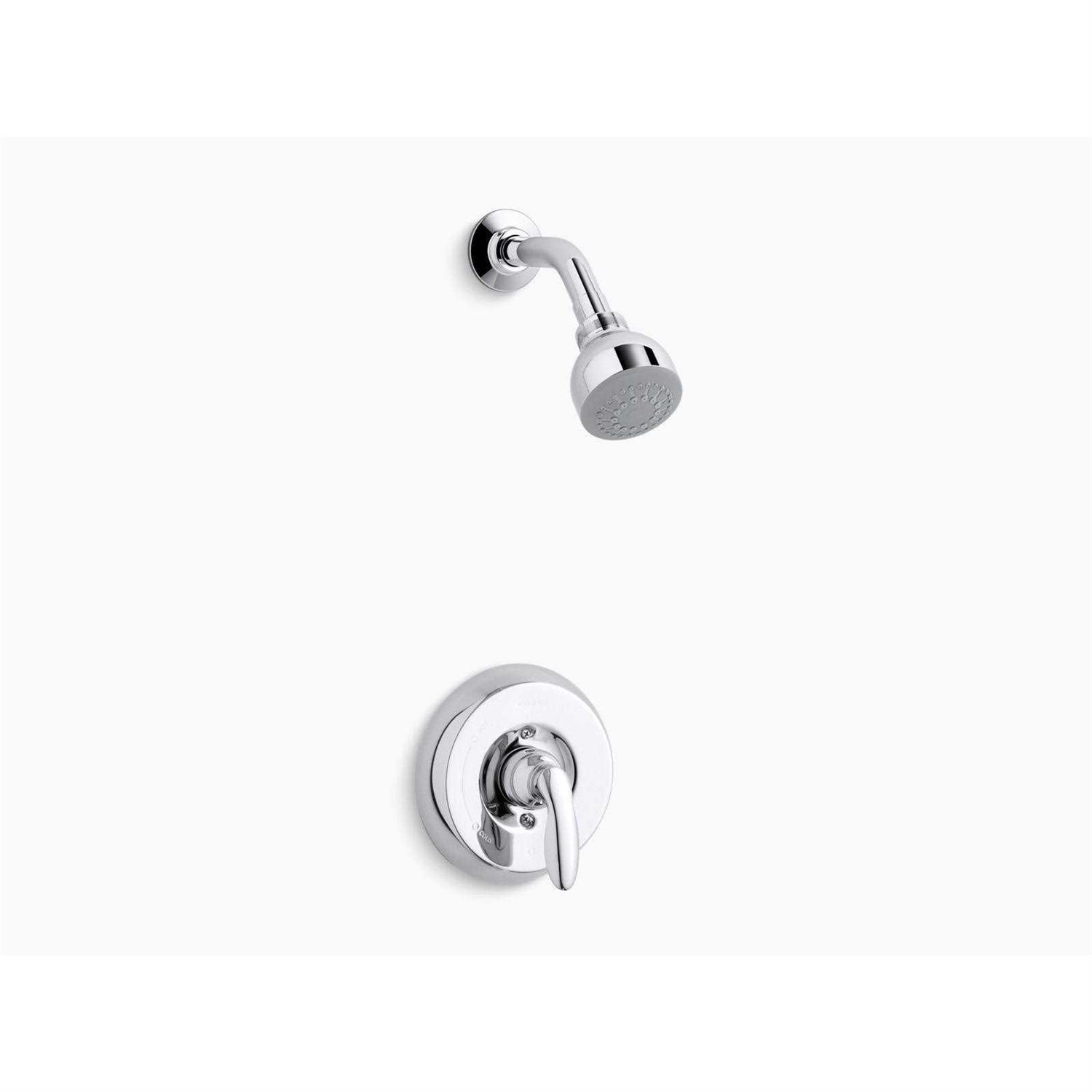 Kohler Coralais Rite-Temp Shower Valve Trim with Lever Handle and gpm showerhead - Zenithce