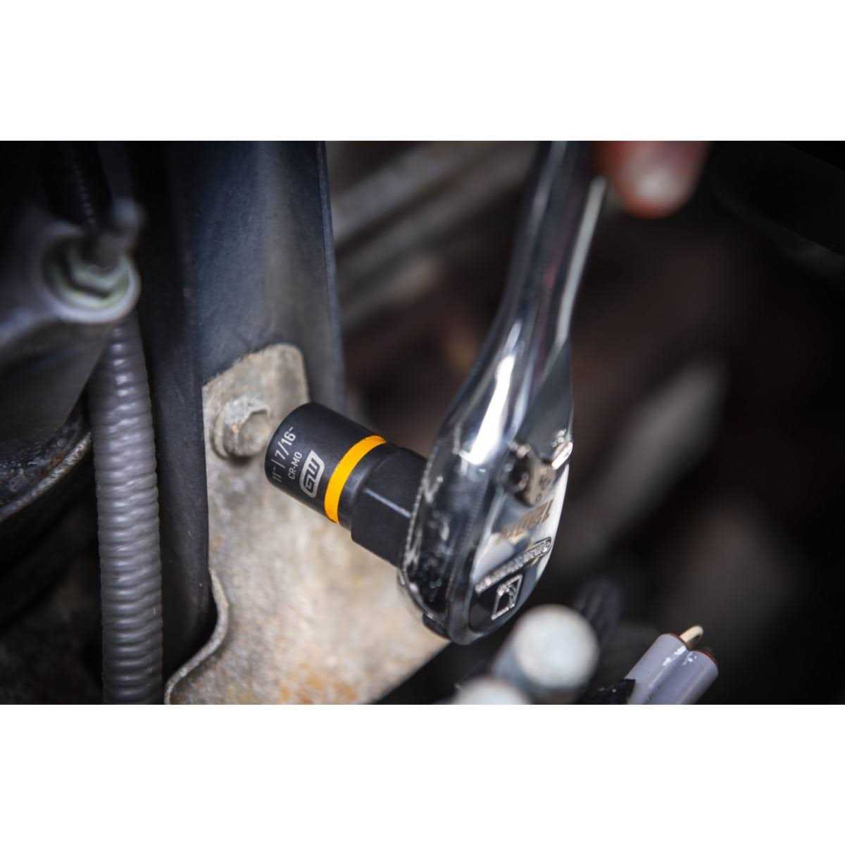 Gearwrench 235080GR 3/8 Drive Gearratchet Handle - Zenithce