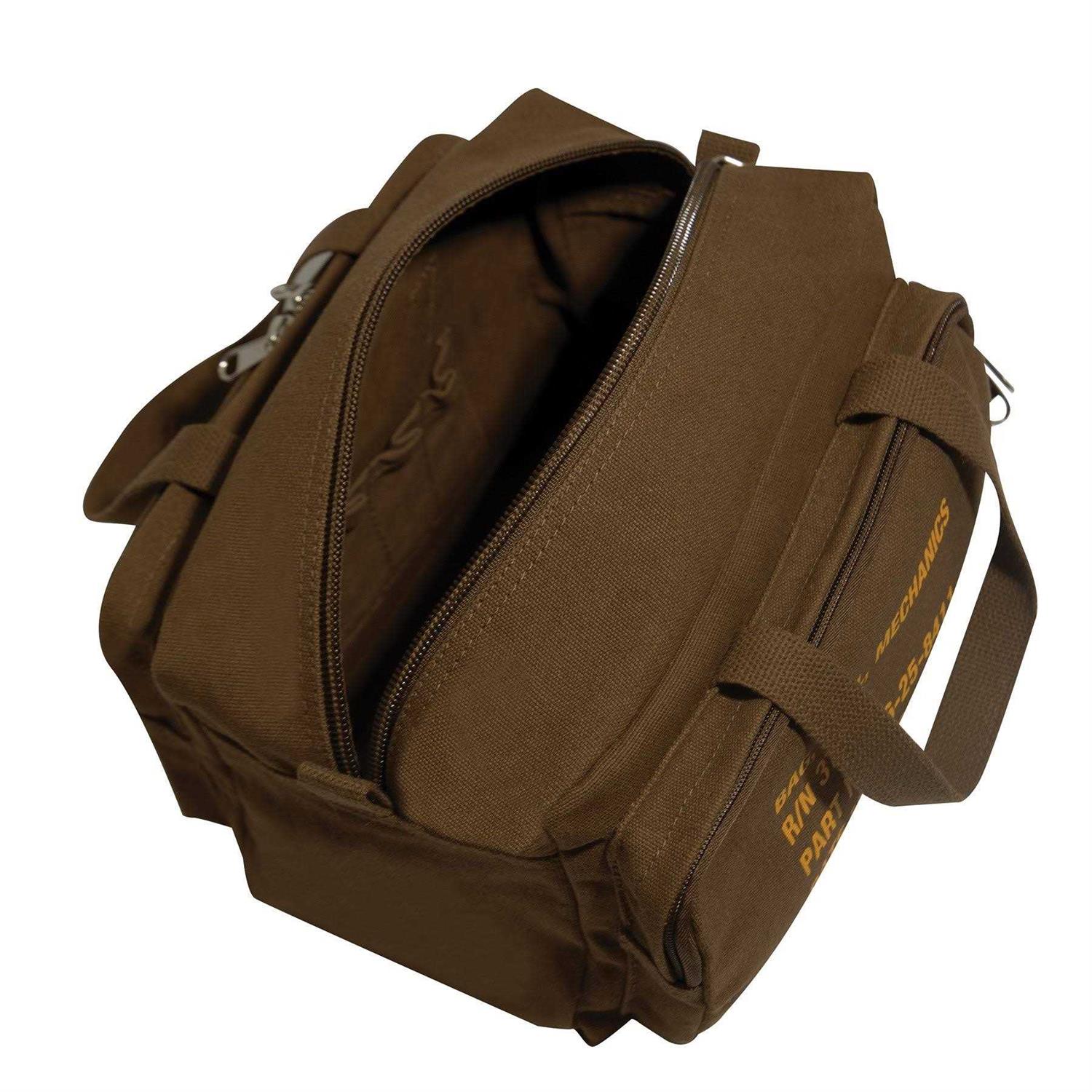 Rothco G.I. Type Zipper Pocket Mechanics Tool Bag With Military Stencil - Zenithce