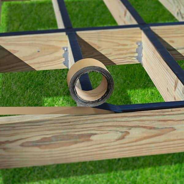 YellaWood Joist Shield 50 ft Self-Adhesive Butyl Tape - Zenithce
