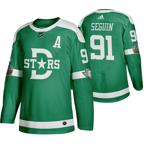 Dallas Stars #91 Tyler Seguin Green Stitched Jersey - Zenithce