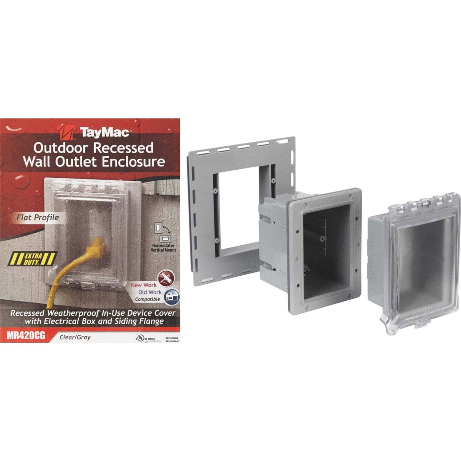 Taymac MM7440C 2-Gang Weatherproof In-Use Cover - Zenithce