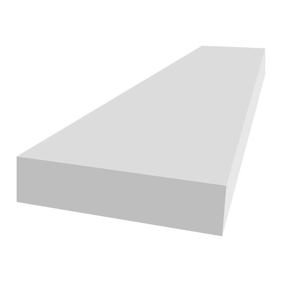 Royal Building Products 0.75-in x 3.5-in x 12-ft PVC Trim Board - Zenithce