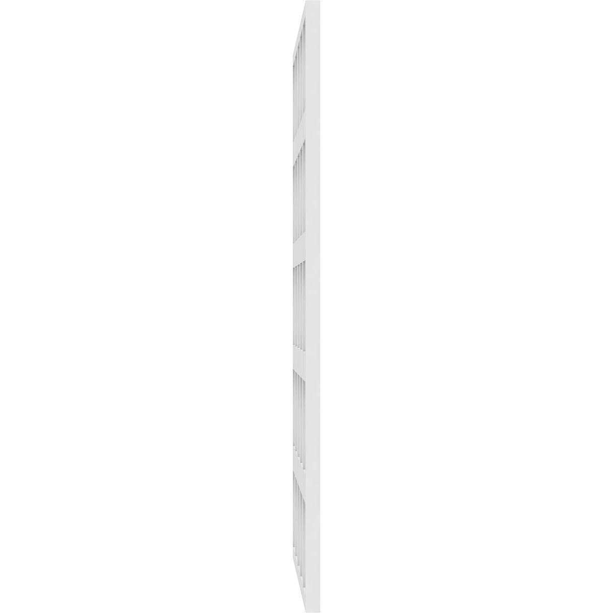 Ekena Millwork LVSL0012BL 3 Lifetime Vinyl Shutter-Lok’s - Zenithce
