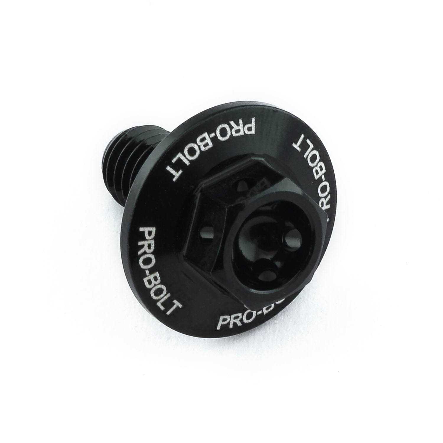 Pro-Bolt Aluminum Flanged Hex Bodywork Bolt Race Spec Etched Pack - Zenithce