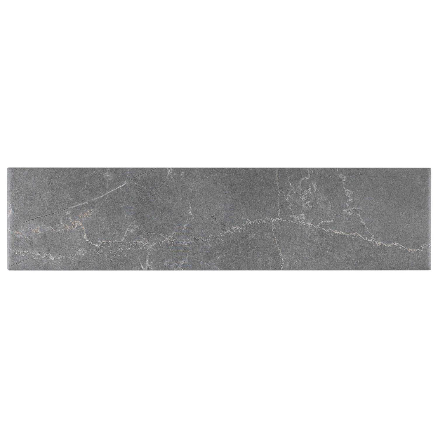 MOLOVO Elegance Beige Subway 3.15 in. x 12.99 in. Matte Porcelain Marble look Floor and Wall Tile - Zenithce