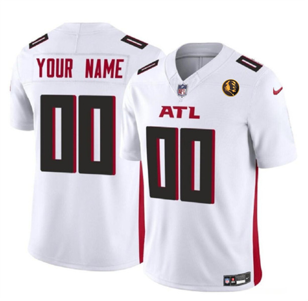 Atlanta Falcons Custom White 2023 F.U.S.E. With John Madden Patch Vapor Limited Stitched Jersey - Zenithce