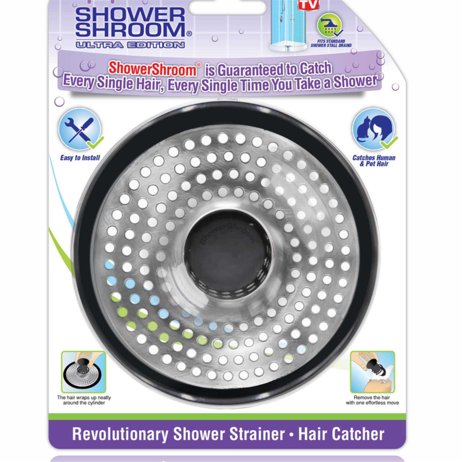 ShowerShroom Protector Hair Catcher Shower Drain - Zenithce