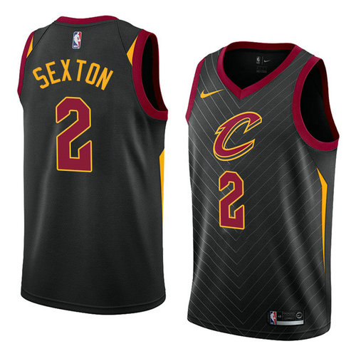 Cleveland Cavaliers 2 Collin Sexton Swingman Statement Edition Jersey - Zenithce