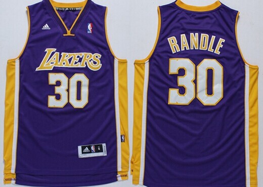 Los Angeles Lakers #30 Julius Randle Revolution 30 Swingman Purple Jersey - Zenithce