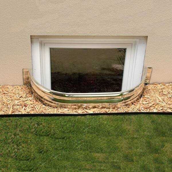 Shape Products 37 in. x 12 in. x Steel Straight Area Window Well 3718AW - Zenithce